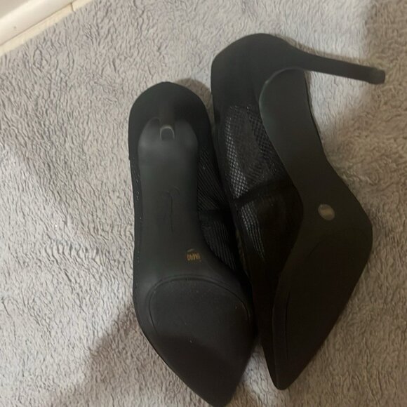 Jessica Simpson Black Mesh Heels - Picture 3 of 4